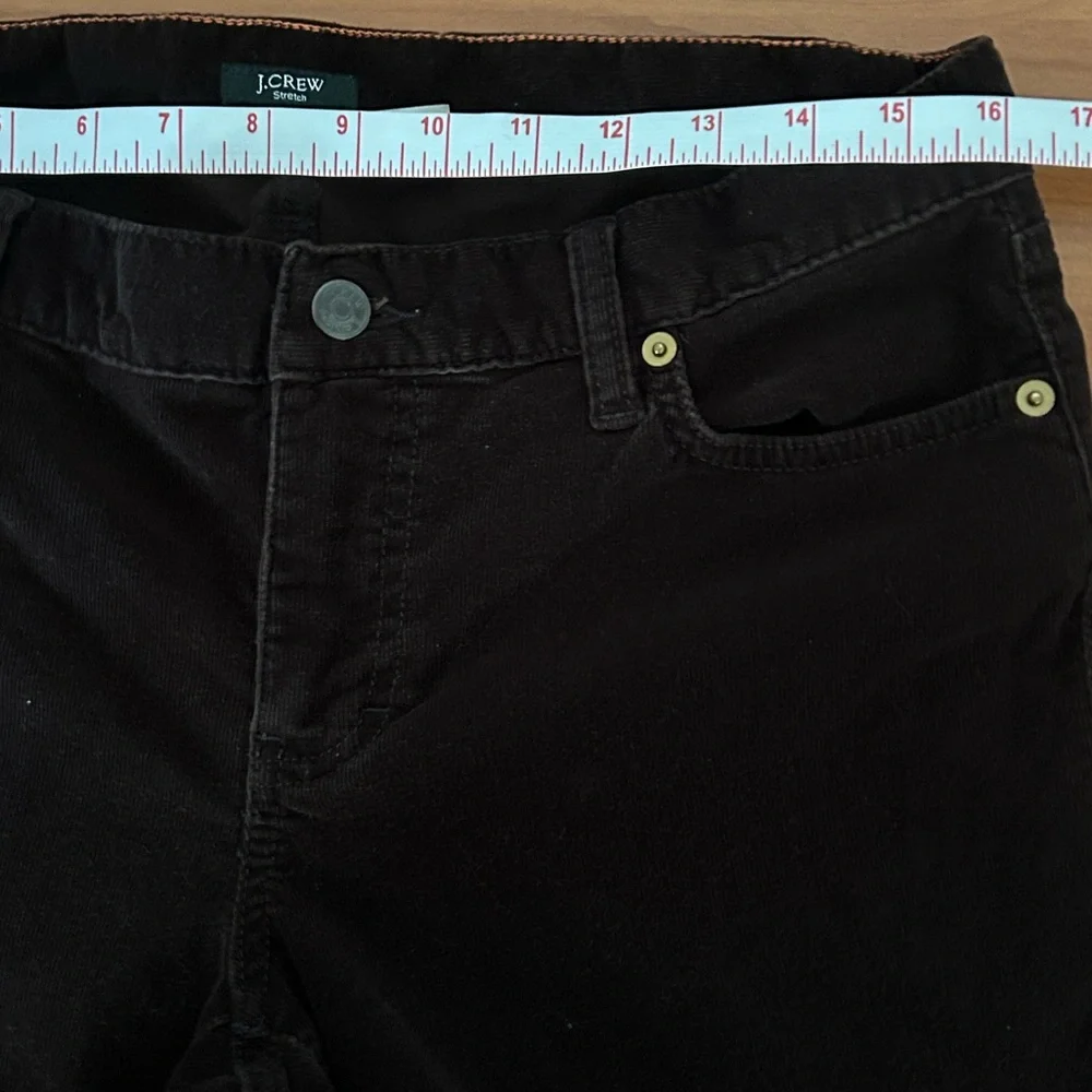 J. Crew Brown Corduroy Button-Front Pants - Picture 7 of 11
